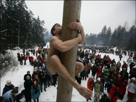 Голая русская Масленица