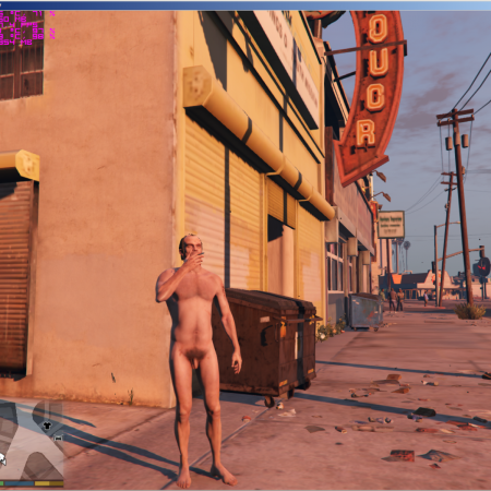 Голые женщины в игре ГТА 5