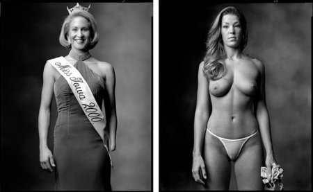 Участницы конкурсов красоты ню