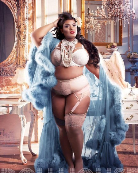 Александра Щербакова модель плюс сайз 18