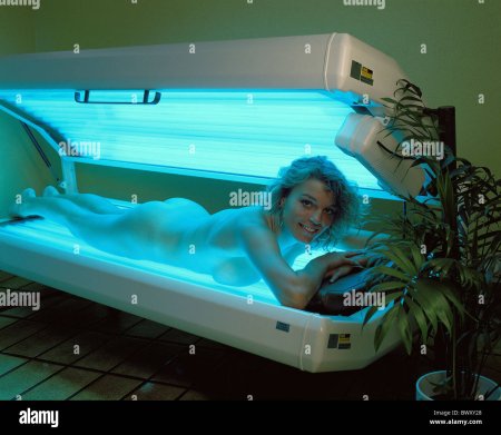 Красивые голые в солярии