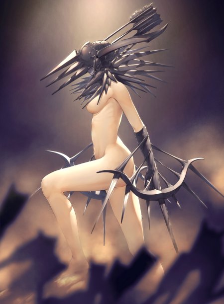 Голая с бензопилой