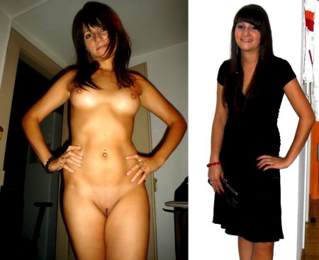 Одетые и раздетые женщины