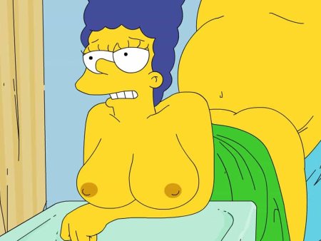 Голые сиськи мардж симпсон