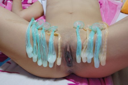 Использованный презерватив