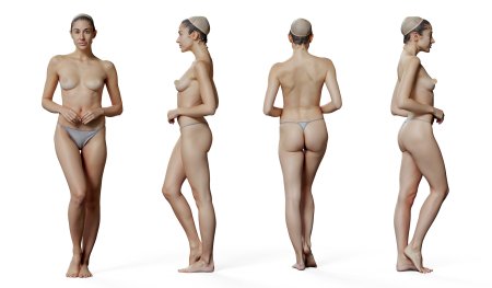 Голое женское тело анатомия