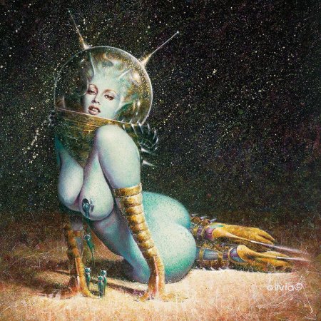 Космические девушки ню