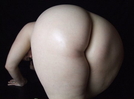 Толстые голые женские попы