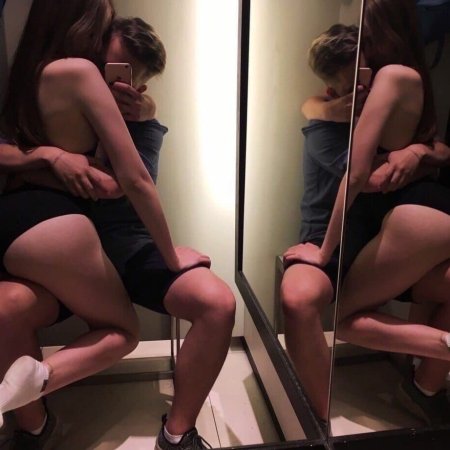 В примерочной