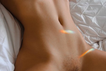 Девушки с выпирающим лобком