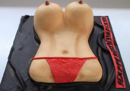 Торт голая женщина