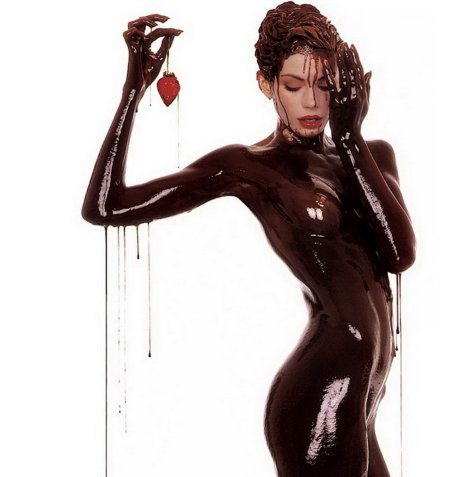 Девушка в шоколаде