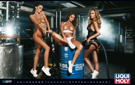 Эротический календарь Ликви Молли