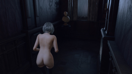 Resident evil 4 remake эшли голая