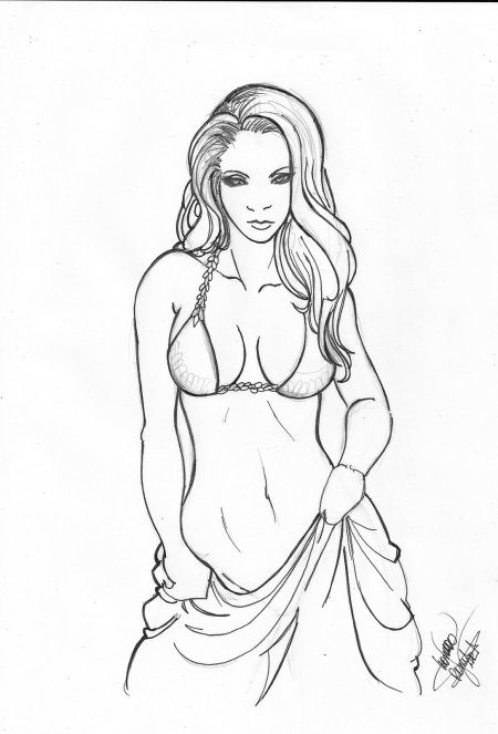Рисунки карандашом голые