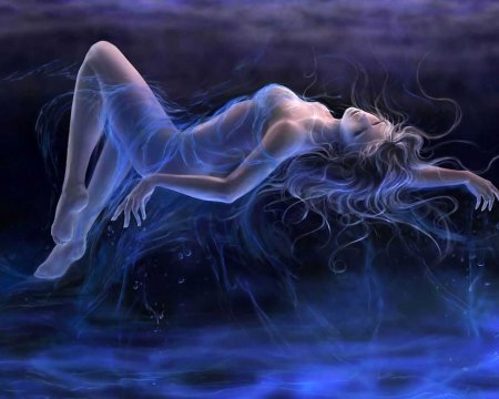 Девушка вода фэнтези