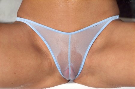 Бабы в прозрачных трусах