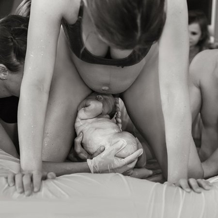 Фотосессия Естественные роды