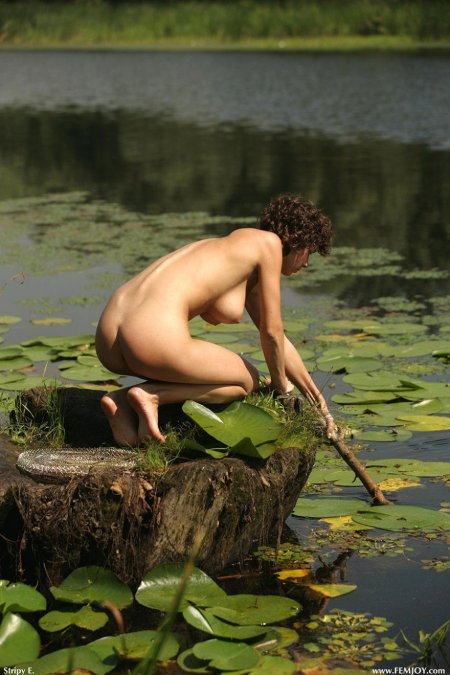 Фотосессия на речке