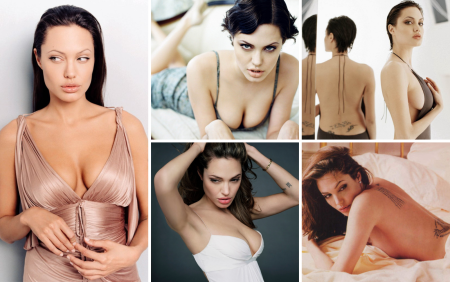 Анджелина Джоли grud