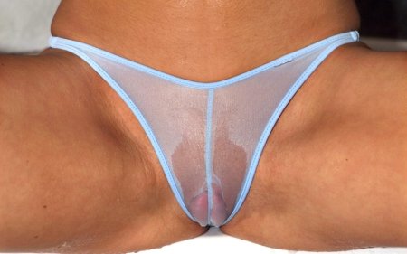 Бабы в прозрачных трусиках