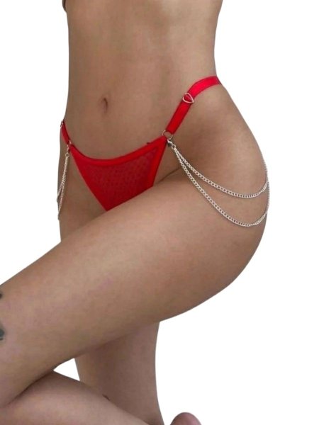 Стринги с цепочкой