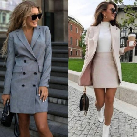 Пальто для фигуры перевернутый треугольник