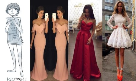 Платья для перевернутого треугольника