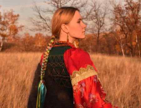 Прическа казачки