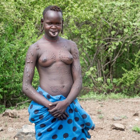 Женщины племени Мурси ххх