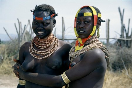 Голые женщины африканских племен