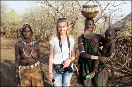 Голые фото племя Мурси в Африке