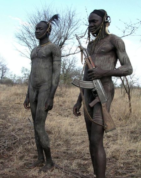 Голые африканские мужчины