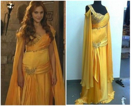 Желтый наряд Хюррем Султан