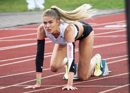 Легкоатлетка Анастасия Малышева