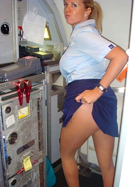 Эротические фото стюардесс
