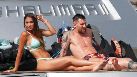 Антонелла Рокуццо и Месси