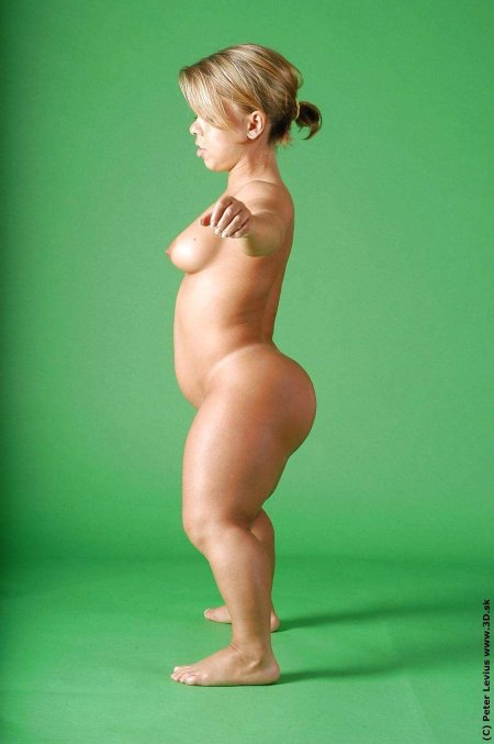 Голенькие девушки карлики