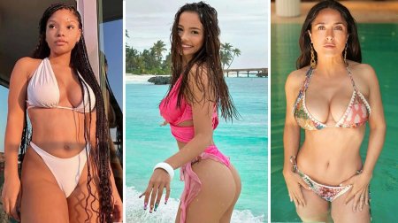 Фото знаменитостей в купальниках