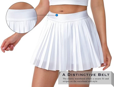 Юбка теннисная плиссированная