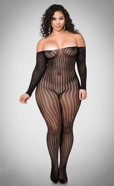 Tabria Majors модель Plus-Size
