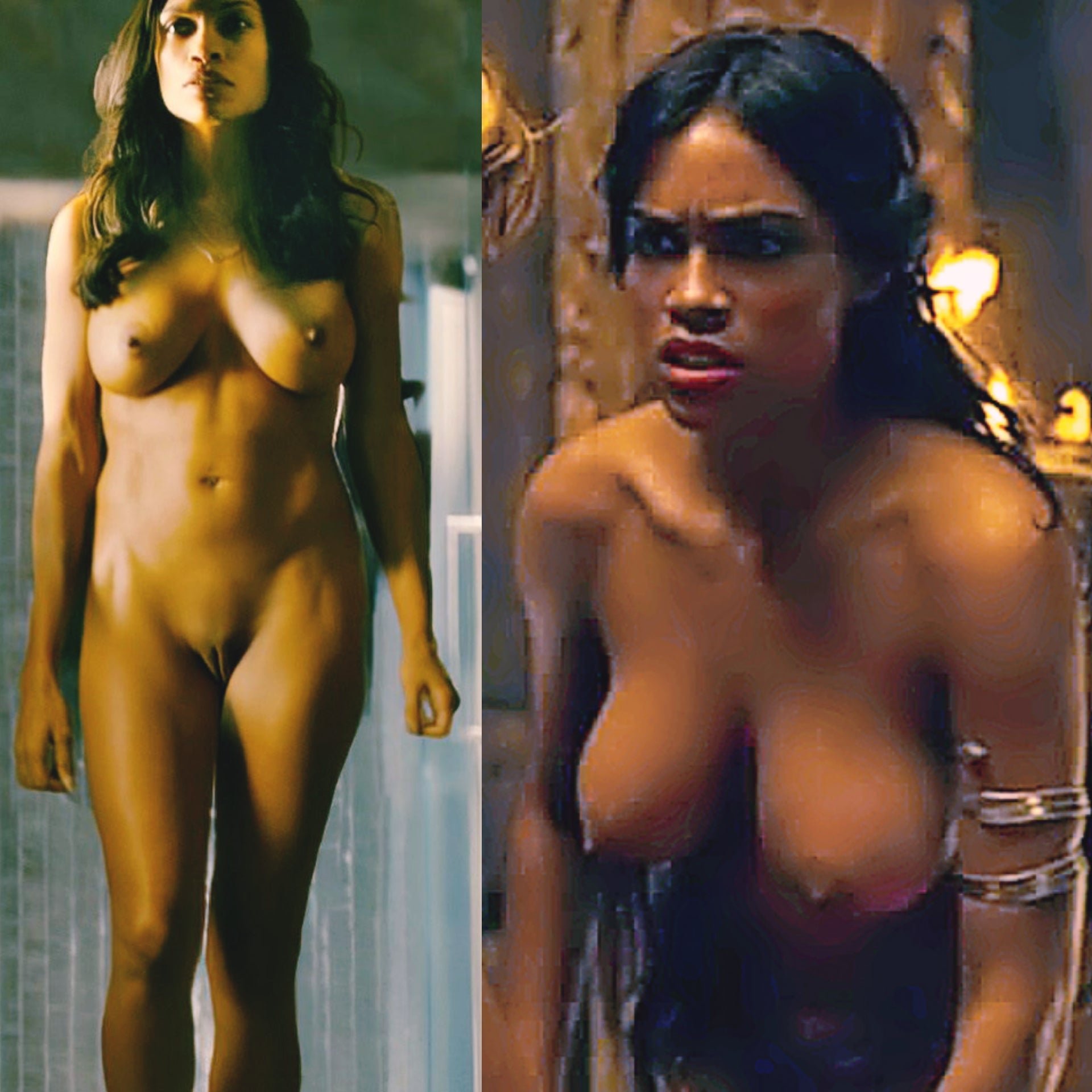 Rosario dawson toples