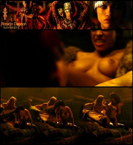 Розарио Доусон в фильме Александр ню