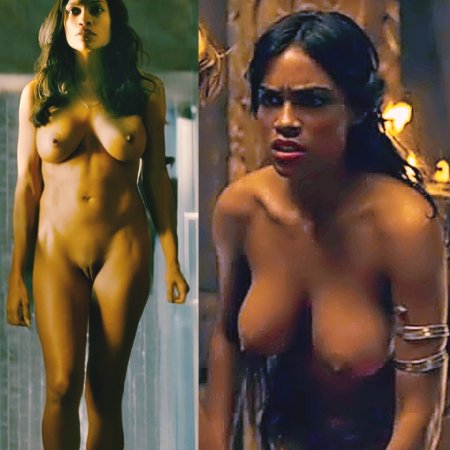 Розарио Доусон Rosario Dawson ню