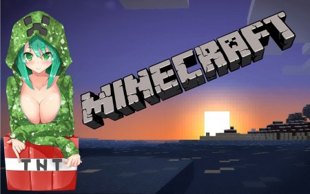 Майнкрафт девушка