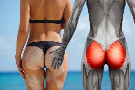 Ягодичные мышцы женские