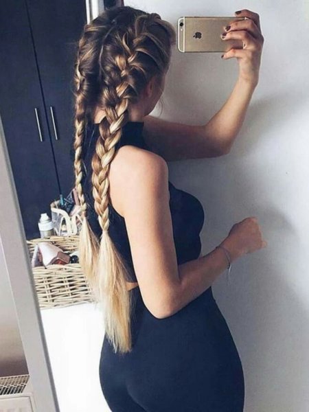 Косы на длинные волосы для девушек