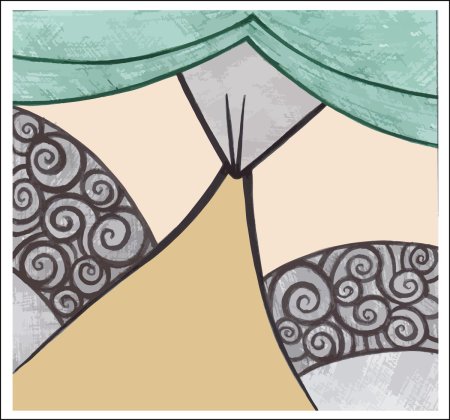 Раскраска узор