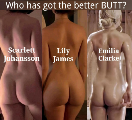 Скарлетт Йоханссон голая задница