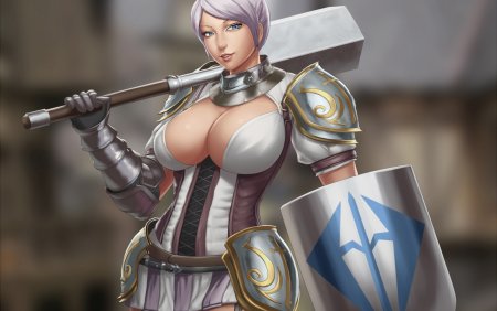 Женщины Рыцари большие сиськи